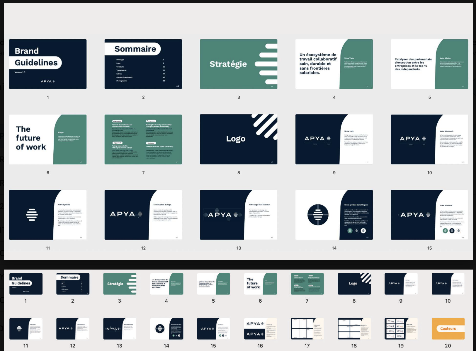 Visual identity & brandbook — APYA brand guidelines